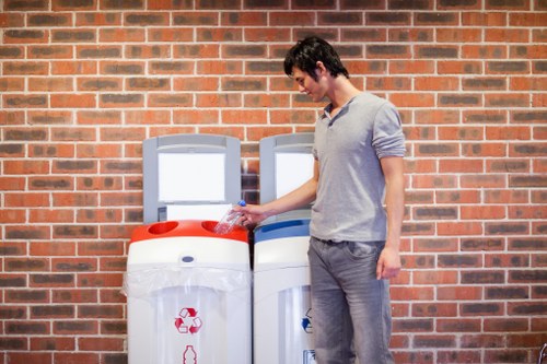 Advanced waste collection technology in action