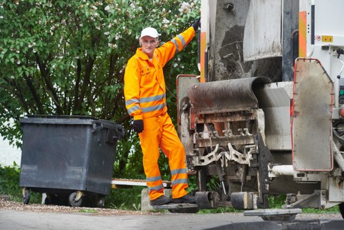 Professional handling of waste clearance on Fleet Street