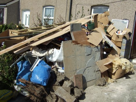 Different types of waste bins for segregation